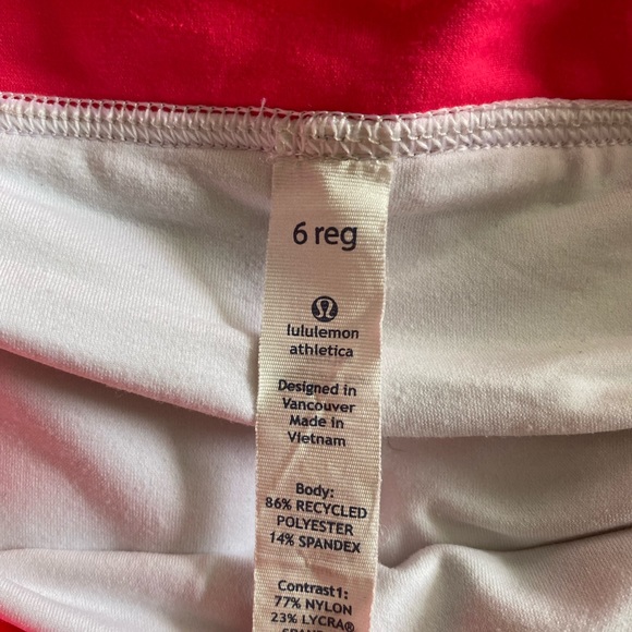 Lululemon Bright Floral Tennis Skirt - Picture 4 of 4